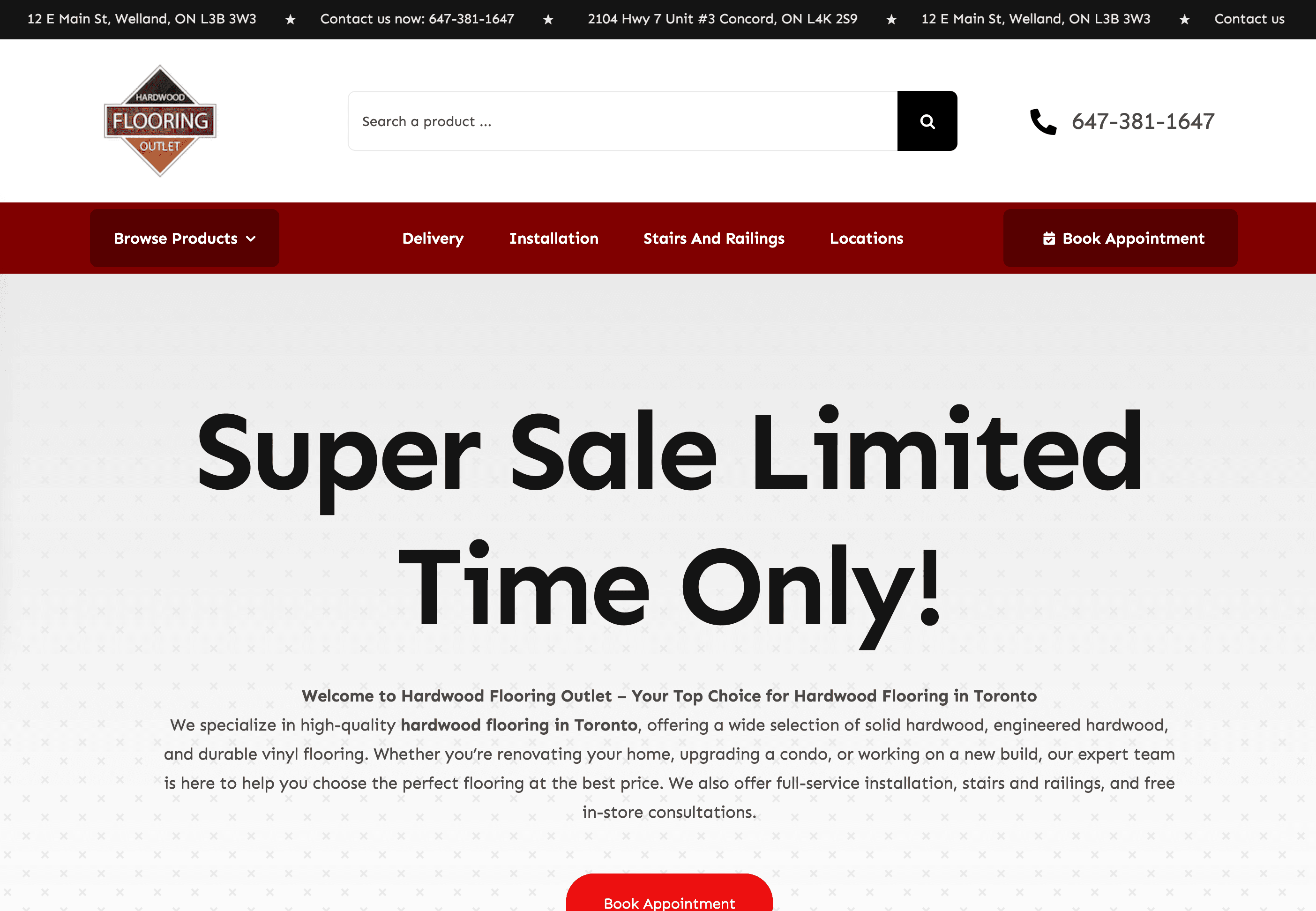 Hardwood Flooring Outlet